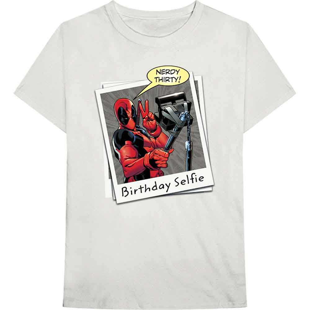 Marvel Comics - Deadpool Birthday Selfie - T-Shirt Neutral