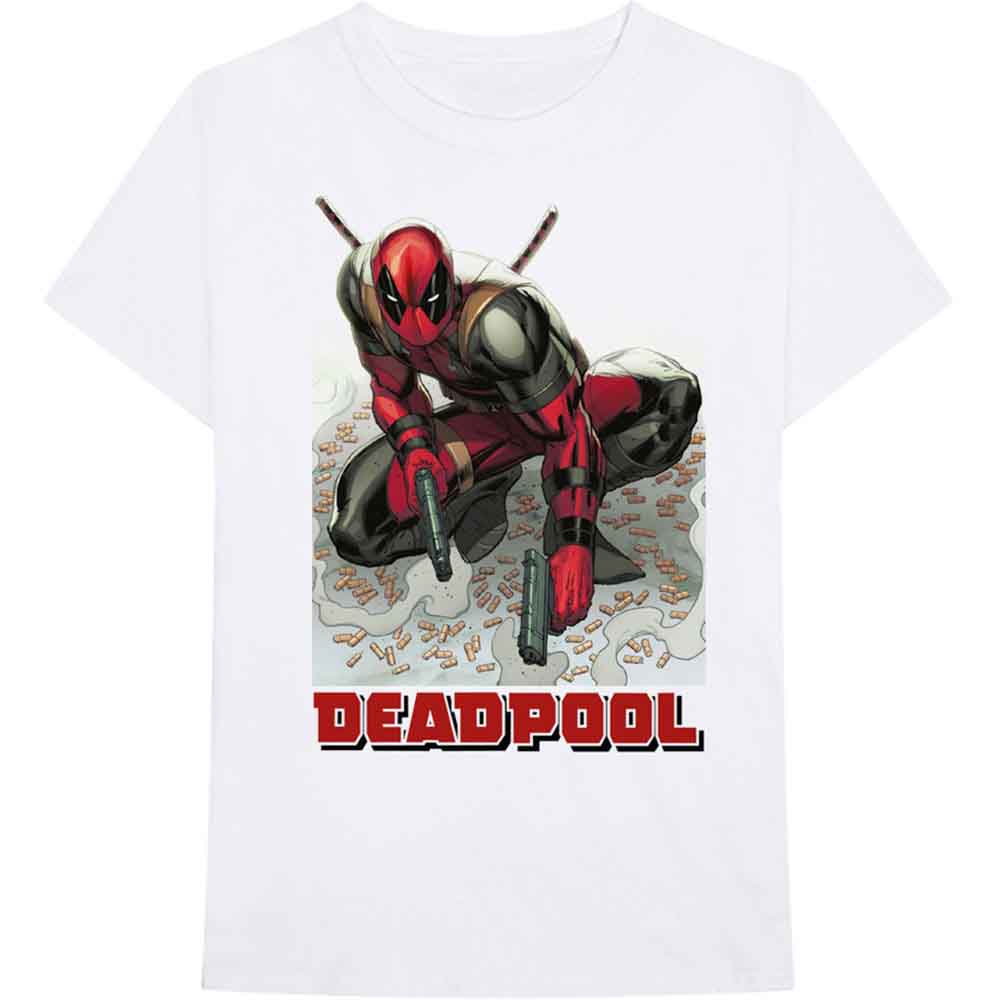 Marvel Comics - Deadpool Bullet - T-Shirt White