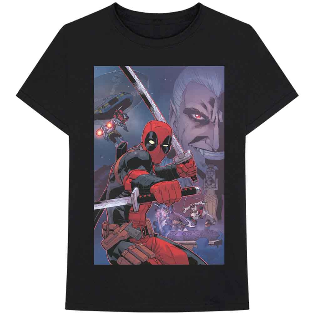 Marvel Comics - Deadpool Composite - T-Shirt Black