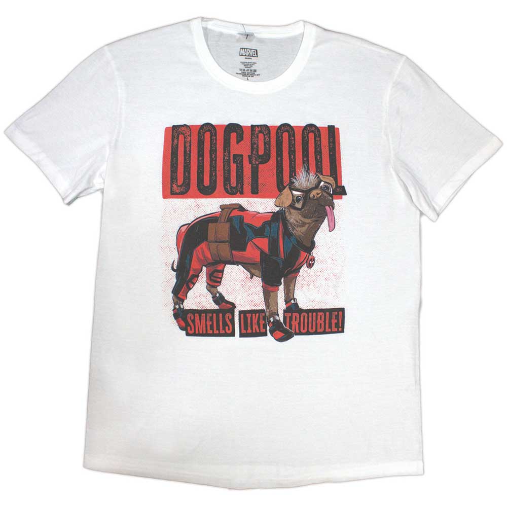 Marvel Comics - Deadpool Dogpool Smells Like Trouble - White