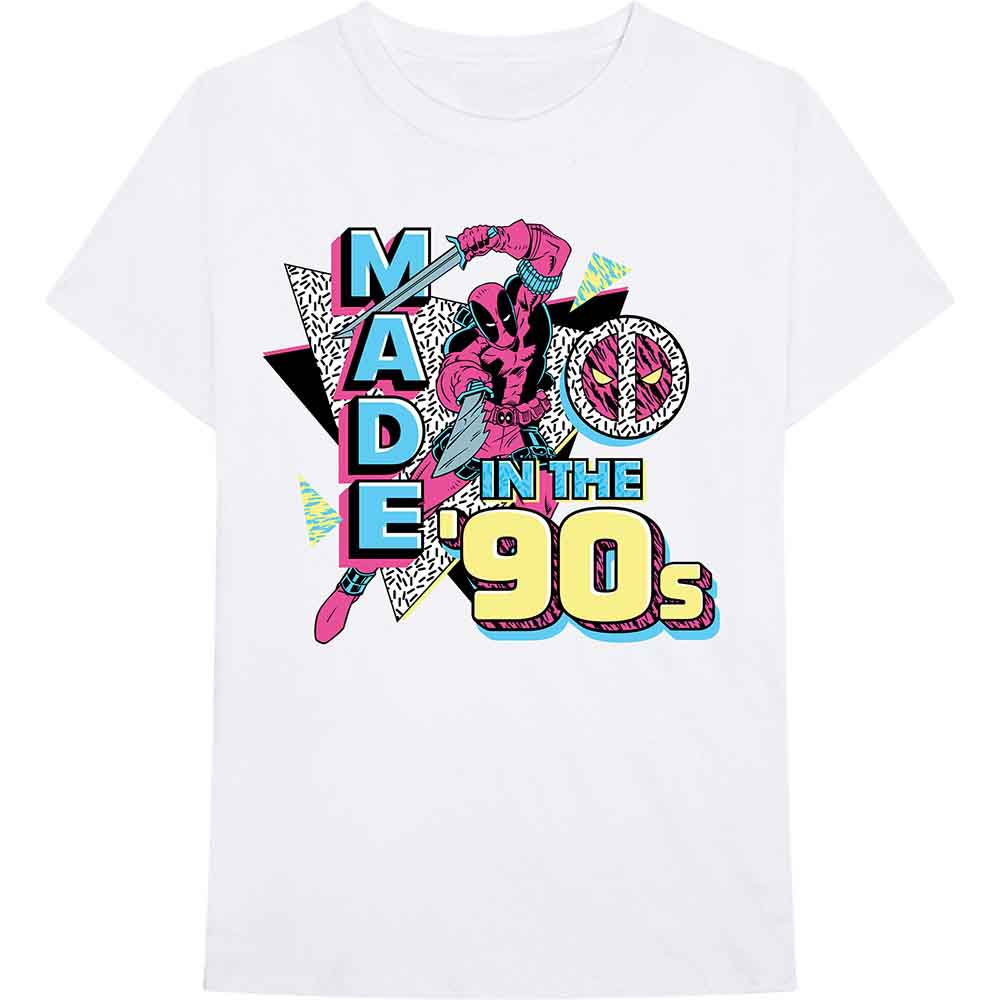 Marvel Comics - Deadpool Made In The 90s - T-Shirt White