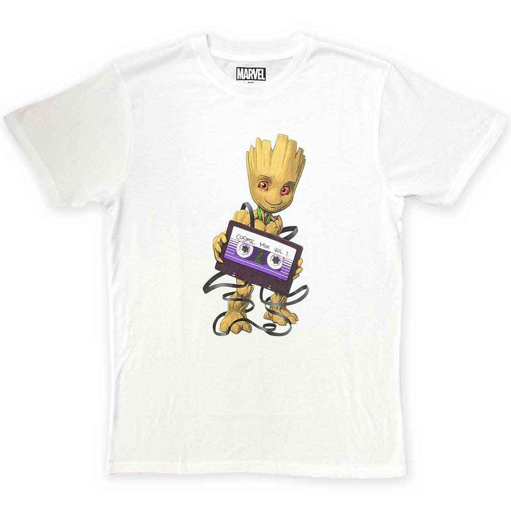Marvel Comics - Guardians of the Galaxy Cosmic Tape - T-Shirt White