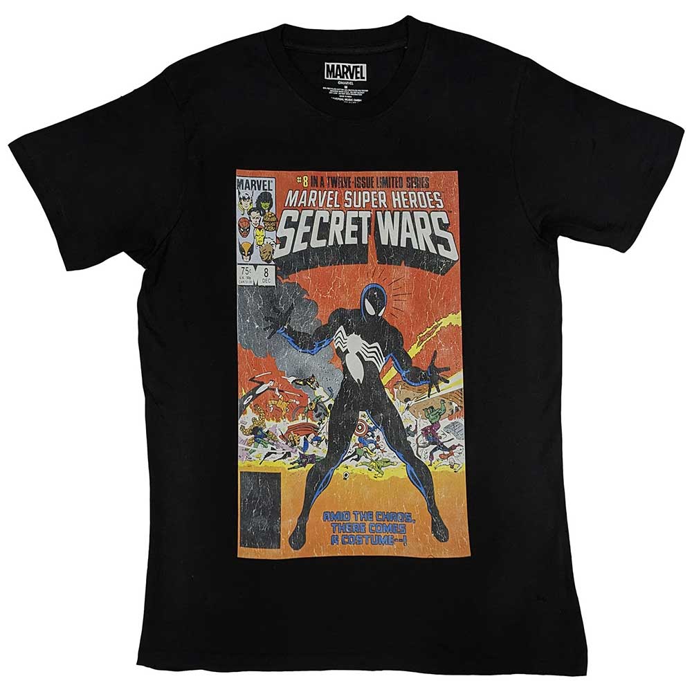 Marvel Comics - Spiderman Secret Wars - T-Shirt Black