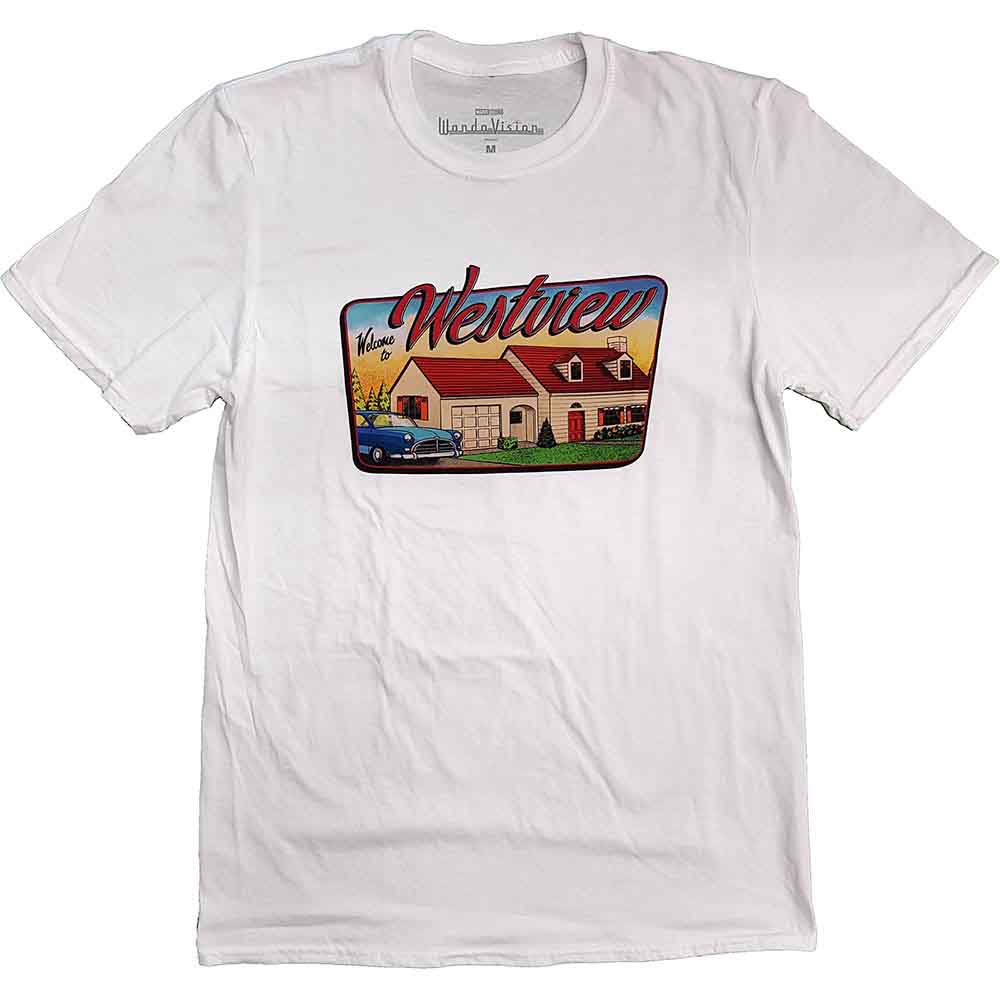 Marvel Comics - WandaVision Westview - T-Shirt White