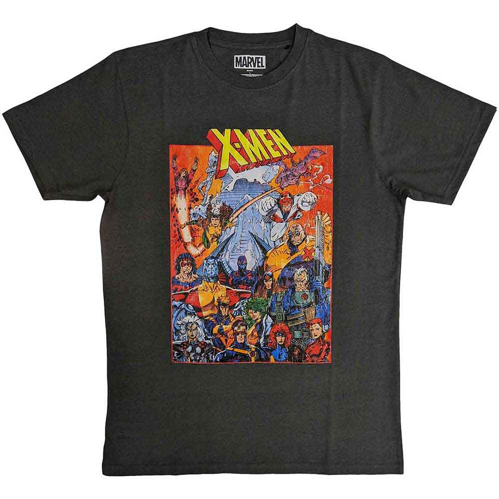 Marvel Comics - X-Men Full Characters - T-Shirt Grey