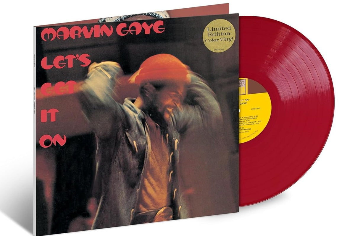 Marvin Gaye - Let's Get It On: 50th Anniversary Edition (Limited Edition, Red Colored Vinyl) - Vinyl