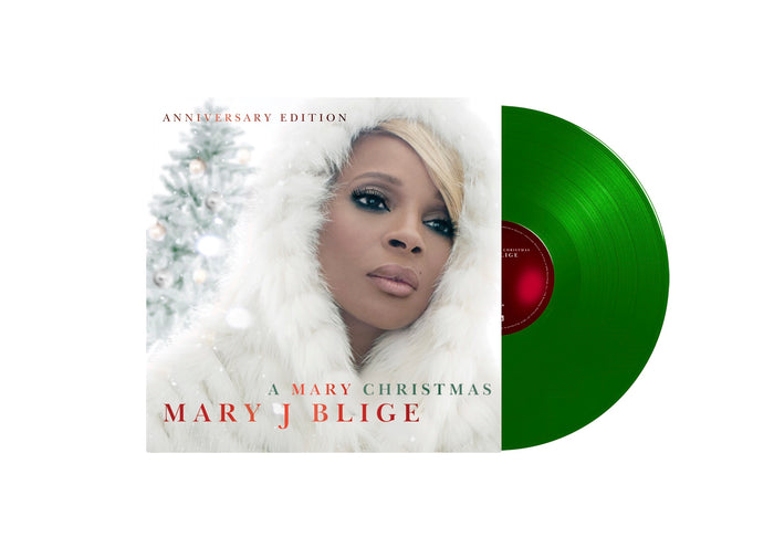 Mary J. Blige - A Mary Christmas (Anniversary Edition) [Translucent Green 2 LP] - Vinyl