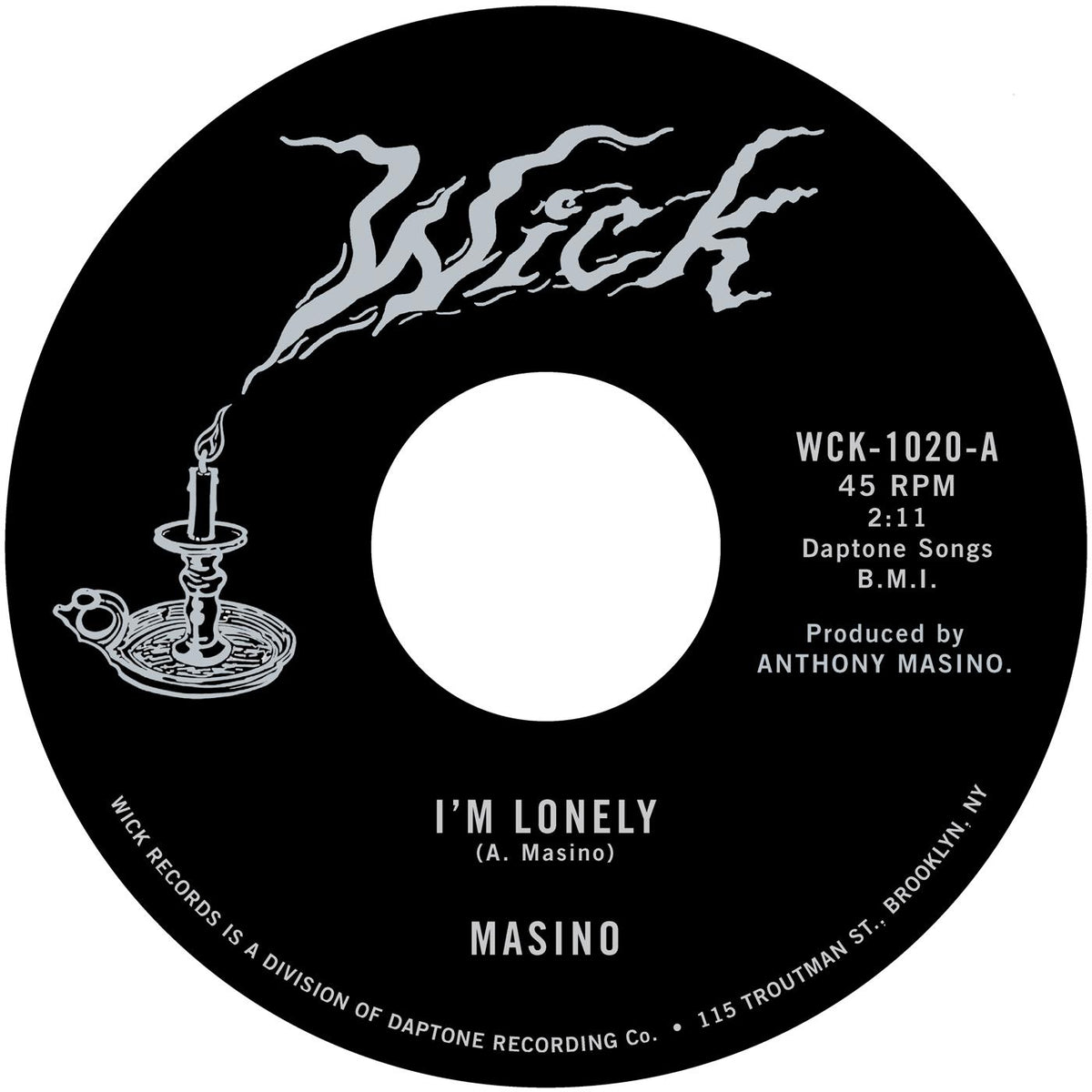 Masino - I'm Lonely b/w All I Need - Vinyl
