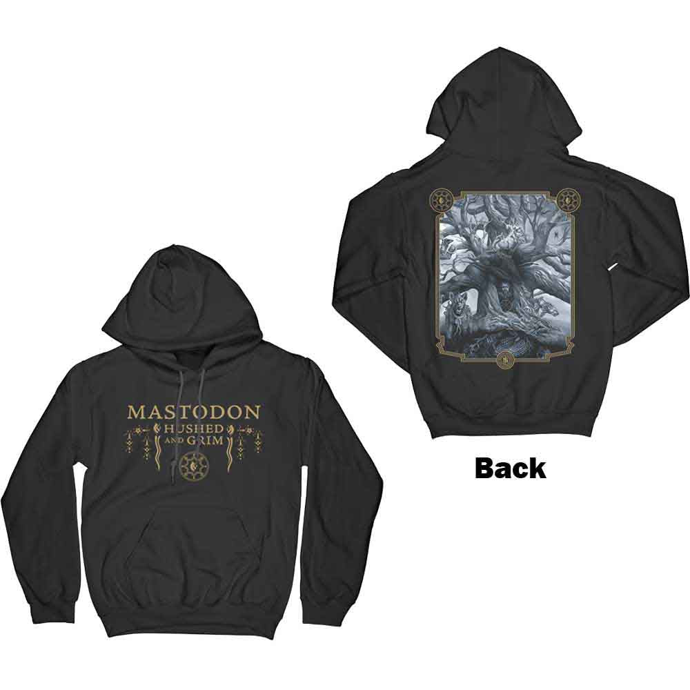 Mastodon - Hushed & Grim Cover - Sweatshirt Black