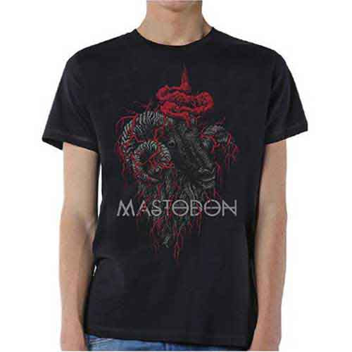 Mastodon - Rams Head Colour - T-Shirt Black