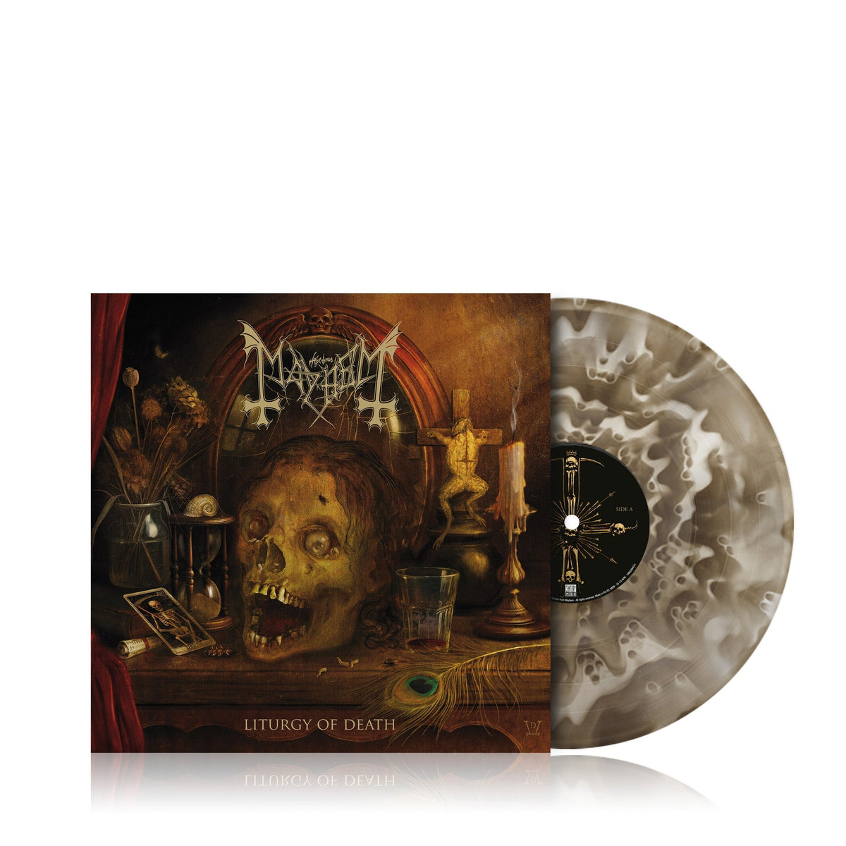Mayhem - Liturgy Of Death (Indie Exclusive) (Lp-Booklet) [Black Ice Ghost Vinyl] - Vinyl