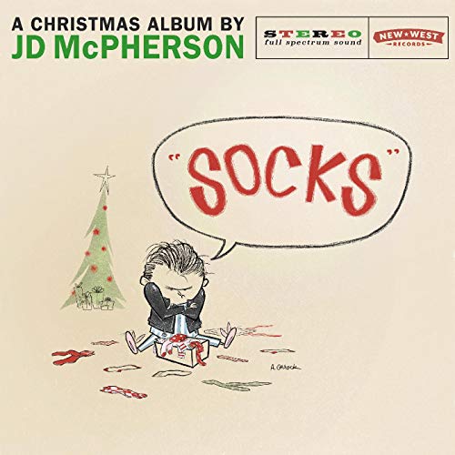 McPherson, JD - SOCKS (MARBLED RED VINYL) - Vinyl