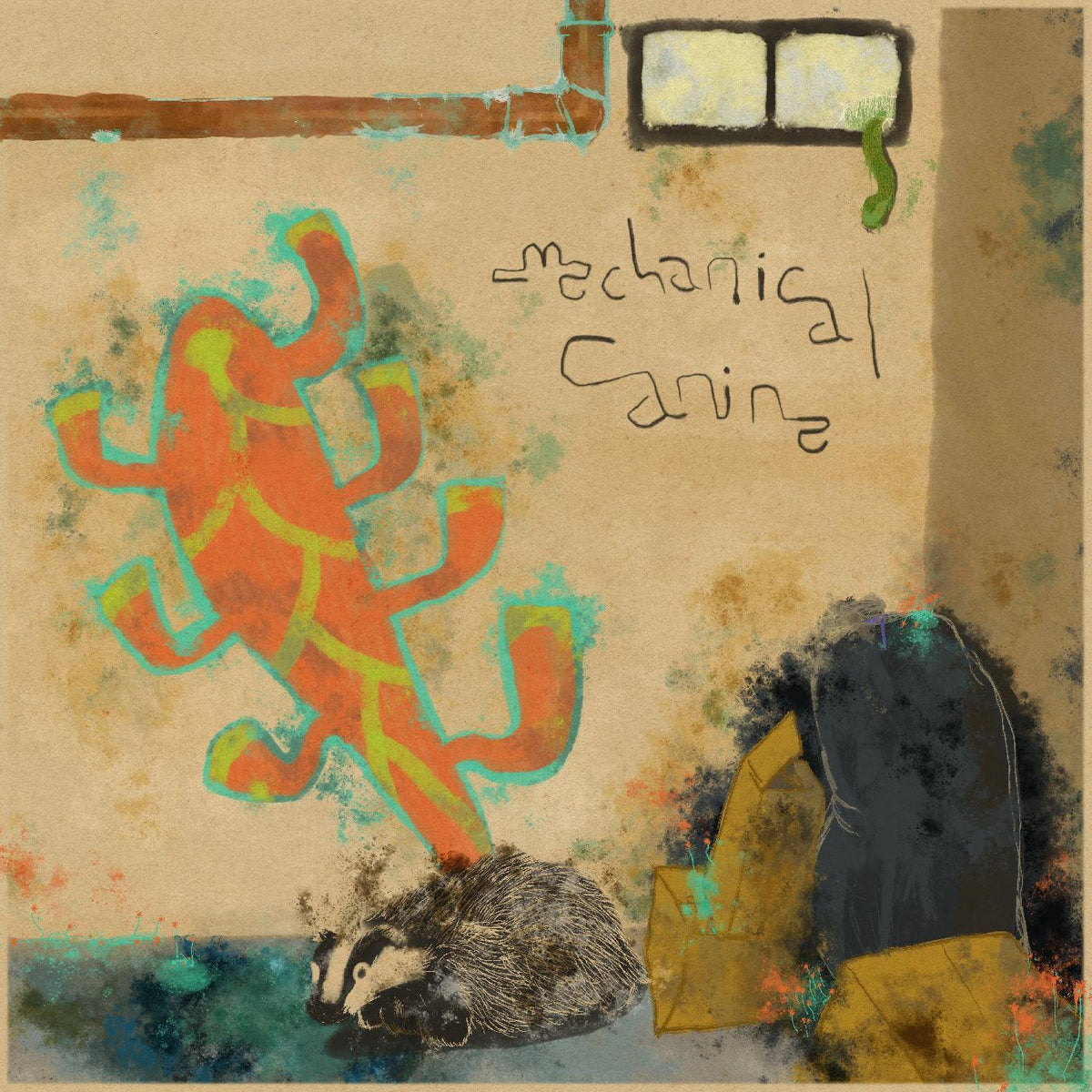 Mechanical Canine - Walls Covered in Mildew - Vinyl
