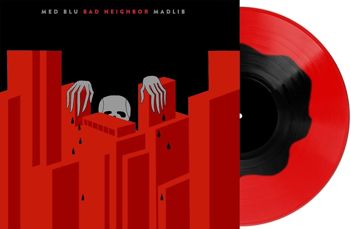Med/Blu/Madlib - Bad Neighbor (Red & Black Colored Vinyl) - Vinyl