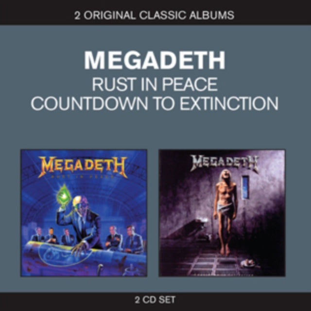 Megadeth - Classic Albums: Countdown to Extinction/ Rust in Pe [Import] (2 Cd's) - CD