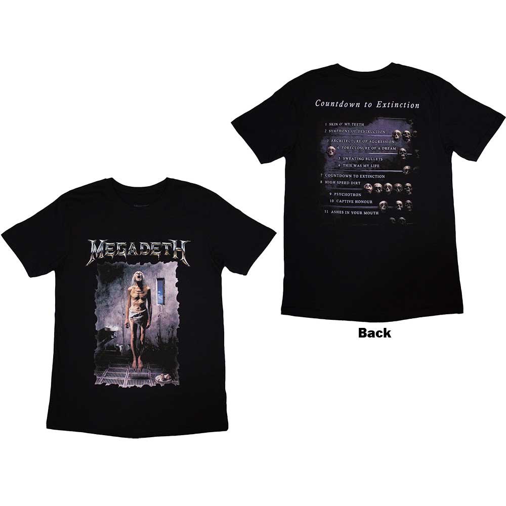Megadeth - Countdown - Black