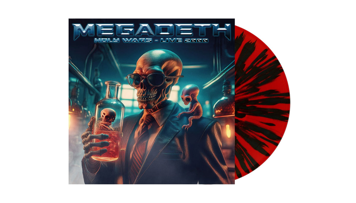 Megadeth - Holy Wars - Live 2000 (Red W/ Black Splatter Vinyl) - Vinyl