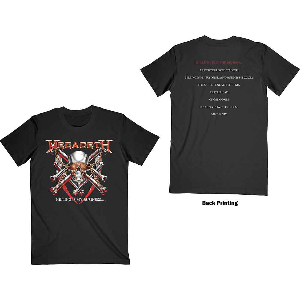 Megadeth - Killing Is My Business - T-Shirt Black