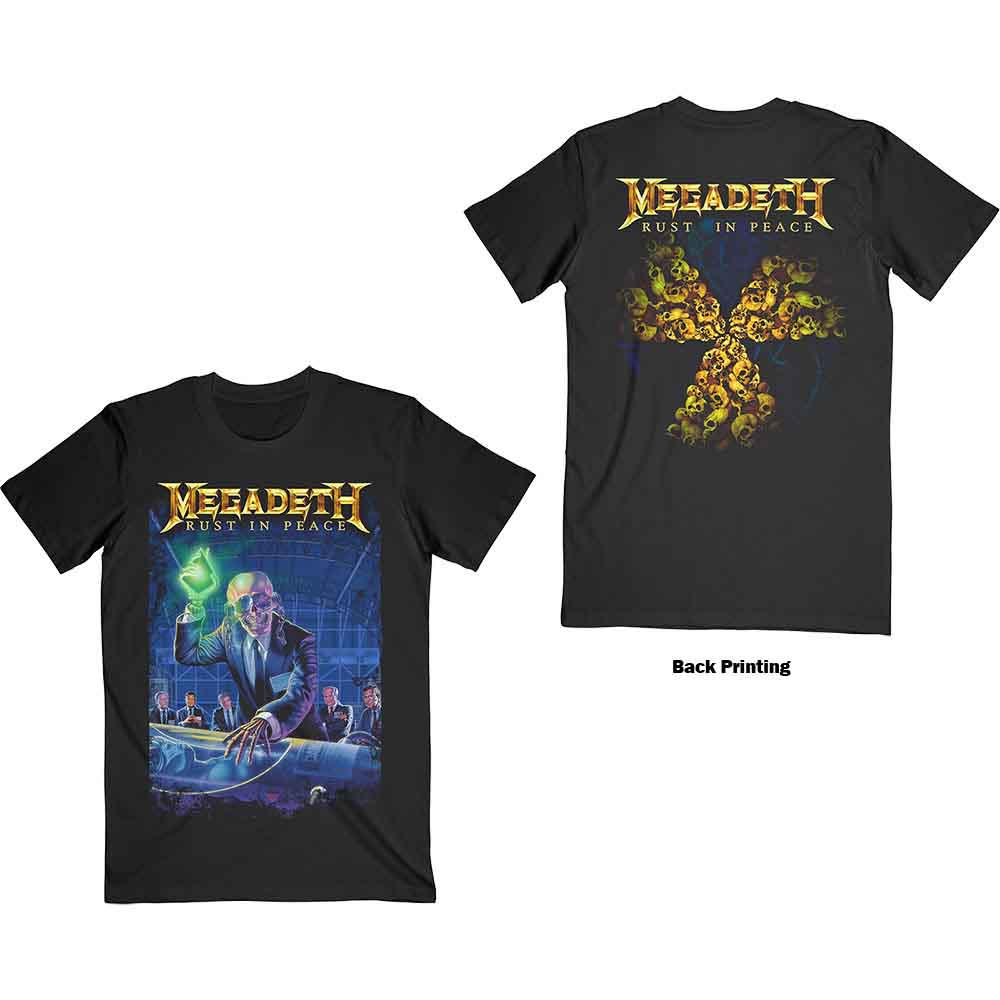 Megadeth - Rust In Peace 30th Anniversary - T-Shirt Black