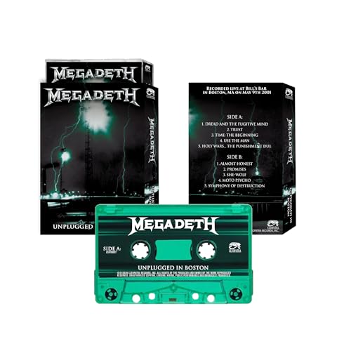 Megadeth - Unplugged In Boston - Cassette