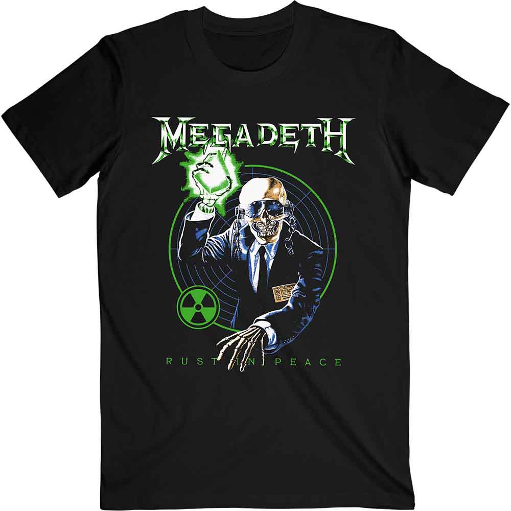 Megadeth - Vic Target Rust In Peace Anniversary - T-Shirt Black