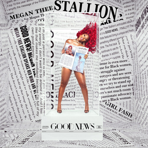 Megan Thee Stallion - Good News [Explicit Content] (Colored Vinyl, Blue, White, Indie Exclusive) (2 Lp's) - Vinyl