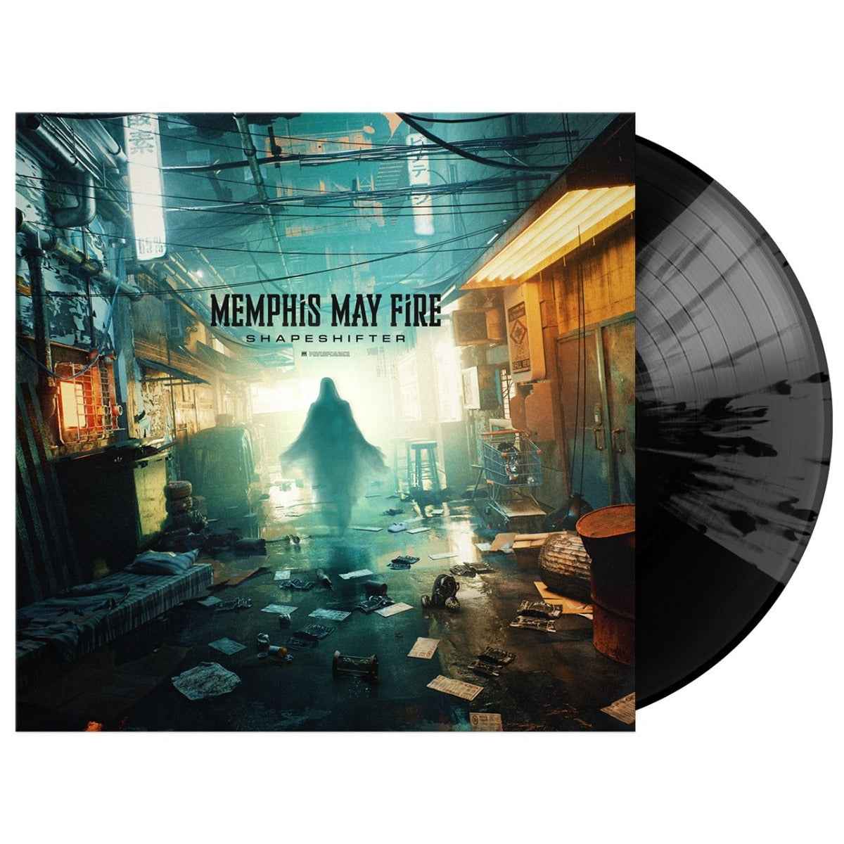 Memphis May Fire - Shapeshifter (Black & Gray Quad Splatter Colored Vinyl) - Vinyl