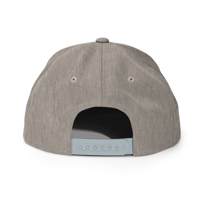 Merch Moment - Anthrax - Black on Gray Snapback HD Embroidered Hat -