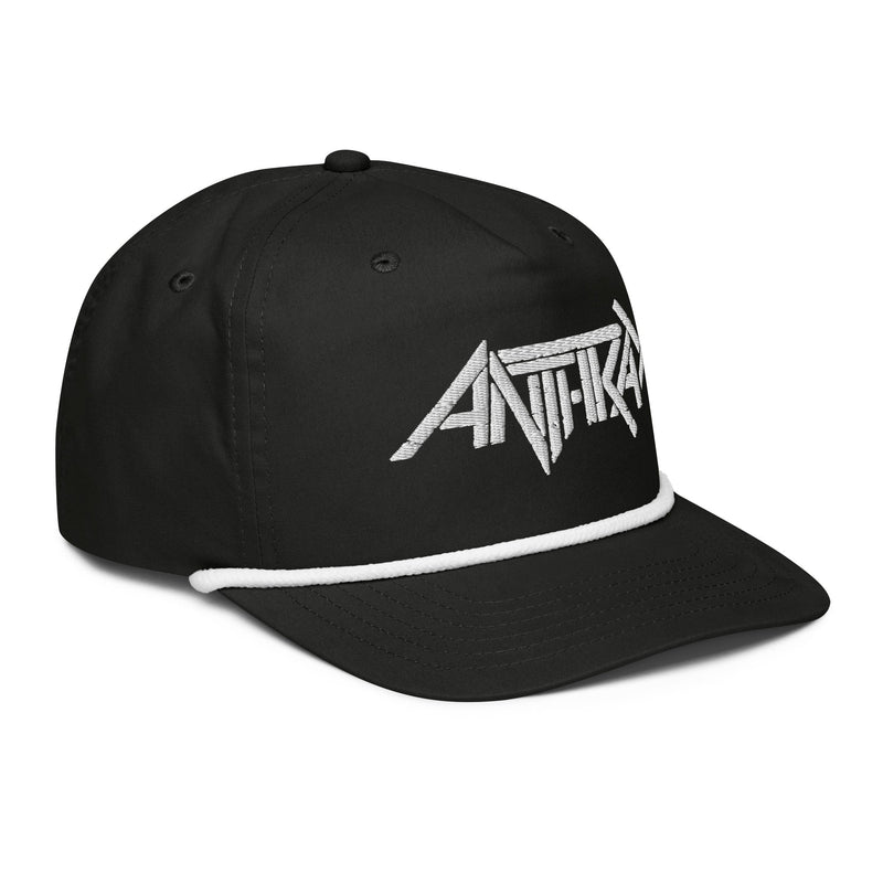 Merch Moment - Anthrax - Roped Snapback HD Embroidered Hat -