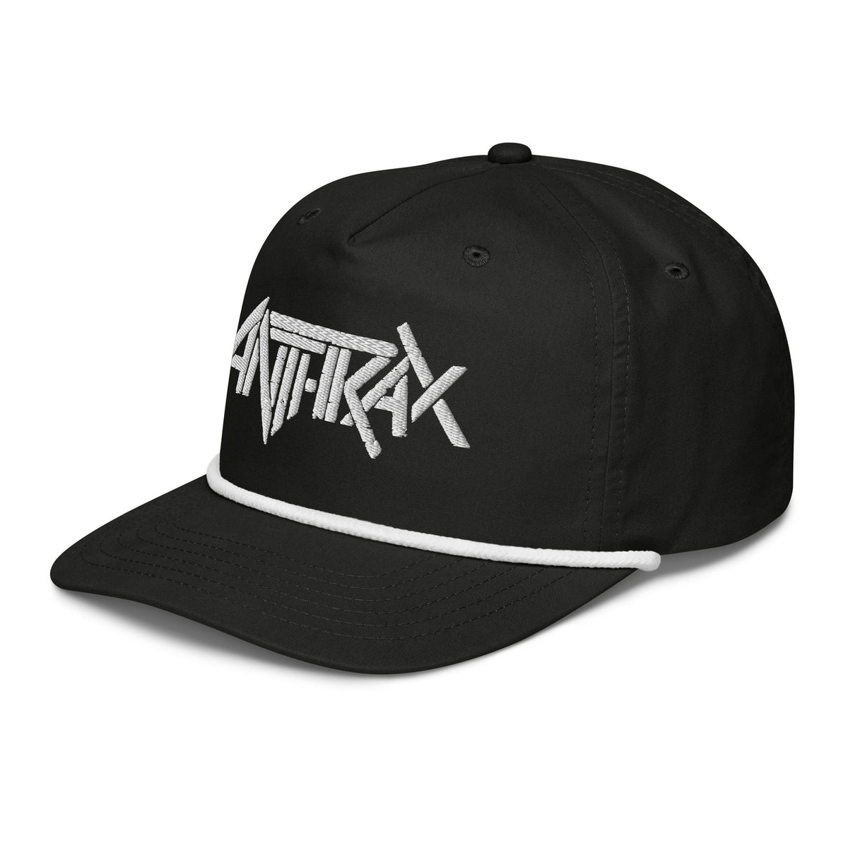 Merch Moment - Anthrax - Roped Snapback HD Embroidered Hat -
