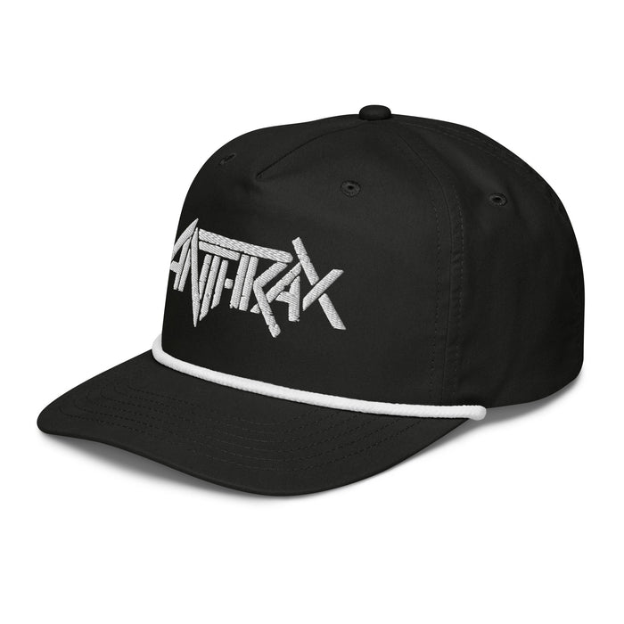 Merch Moment - Anthrax - Roped Snapback HD Embroidered Hat -