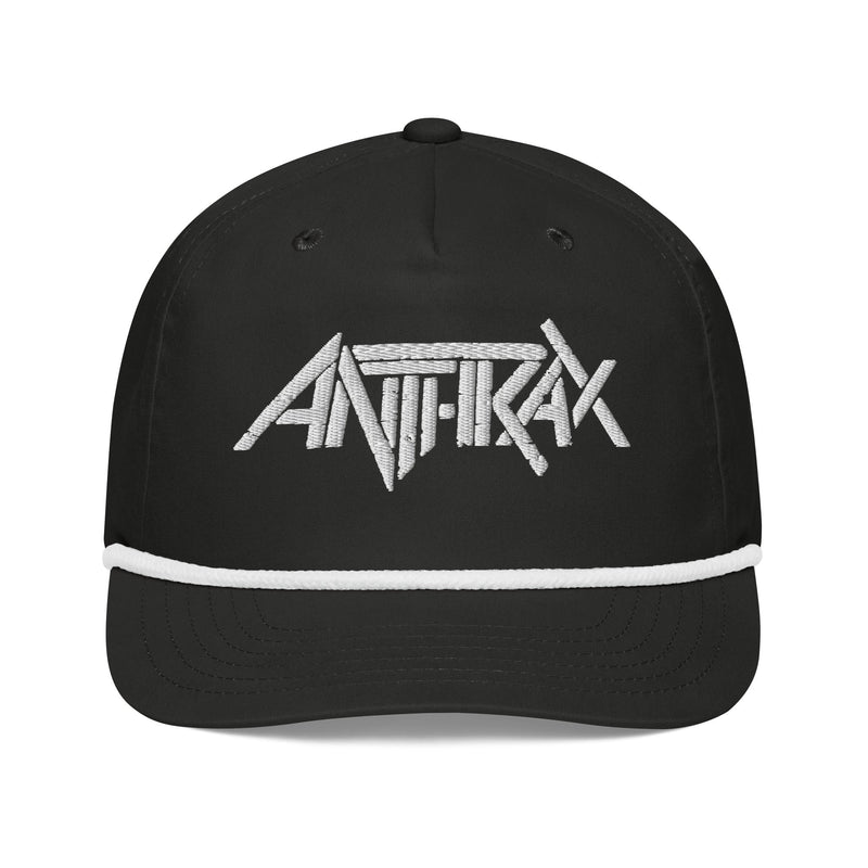 Merch Moment - Anthrax - Roped Snapback HD Embroidered Hat -