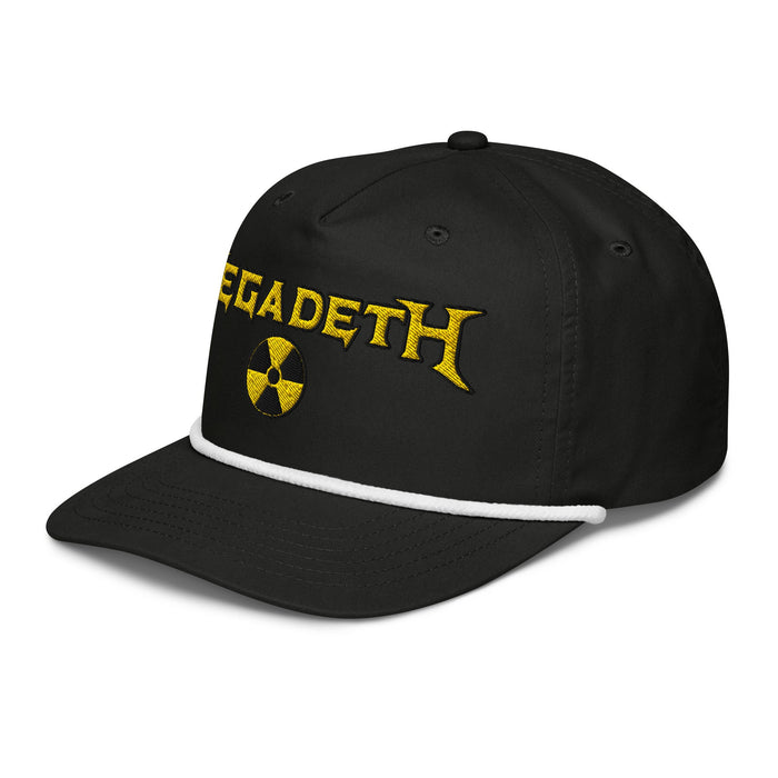 Merch Moment - MegaDeth - Roped Snapback HD Embroidered Hat -