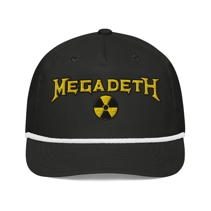 Merch Moment - MegaDeth - Roped Snapback HD Embroidered Hat -