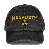 Merch Moment - MegaDeth - Vintage Cotton Twill HD Embroidered Cap -