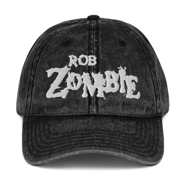 Merch Moment - Rob Zombie - Vintage Cotton Twill HD Embroidered Cap -