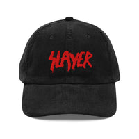 Merch Moment - Slayer - Vintage Corduroy HD Embroidered Cap -