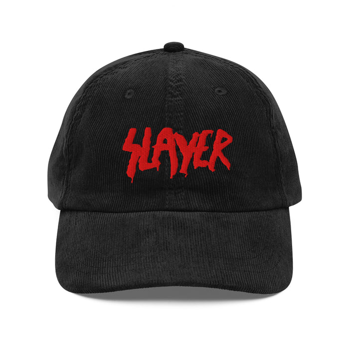 Merch Moment - Slayer - Vintage Corduroy HD Embroidered Cap -