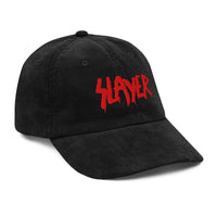 Merch Moment - Slayer - Vintage Corduroy HD Embroidered Cap -