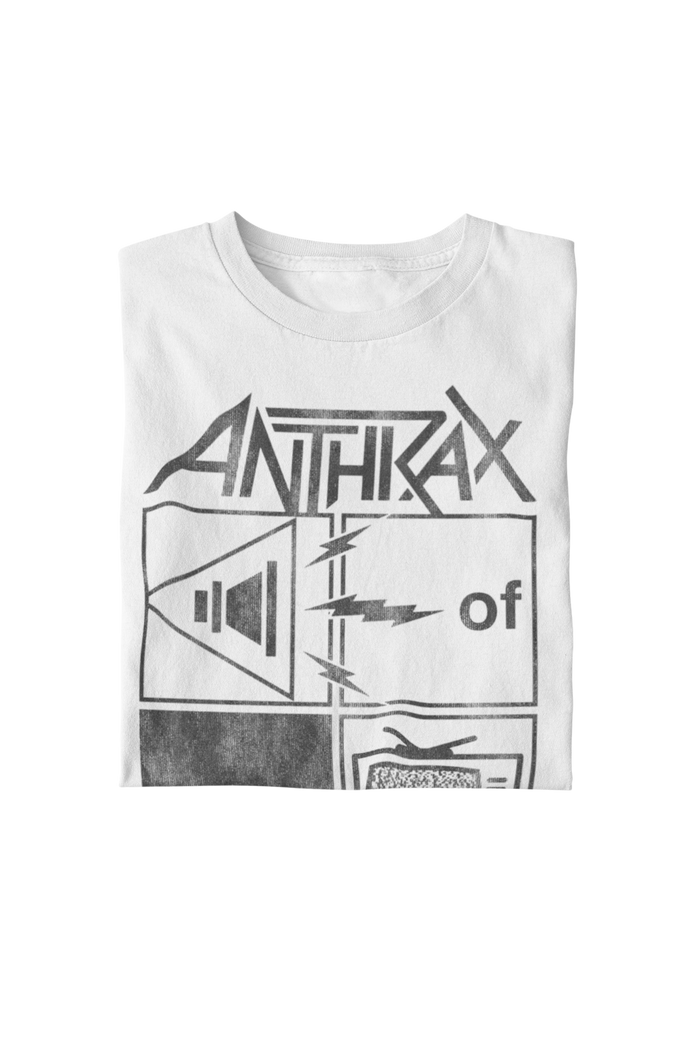 Anthrax - Frequency T-Shirt - White