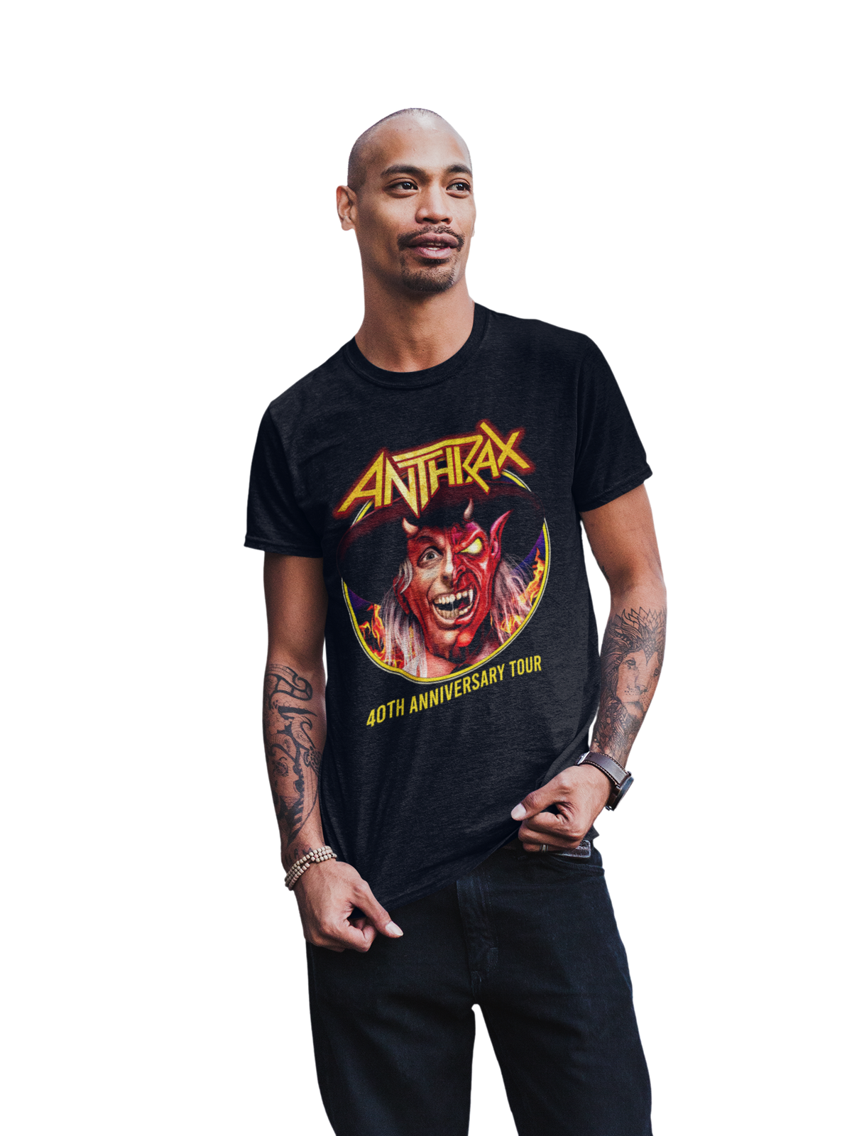 Anthrax - Half Devil T-Shirt - Black