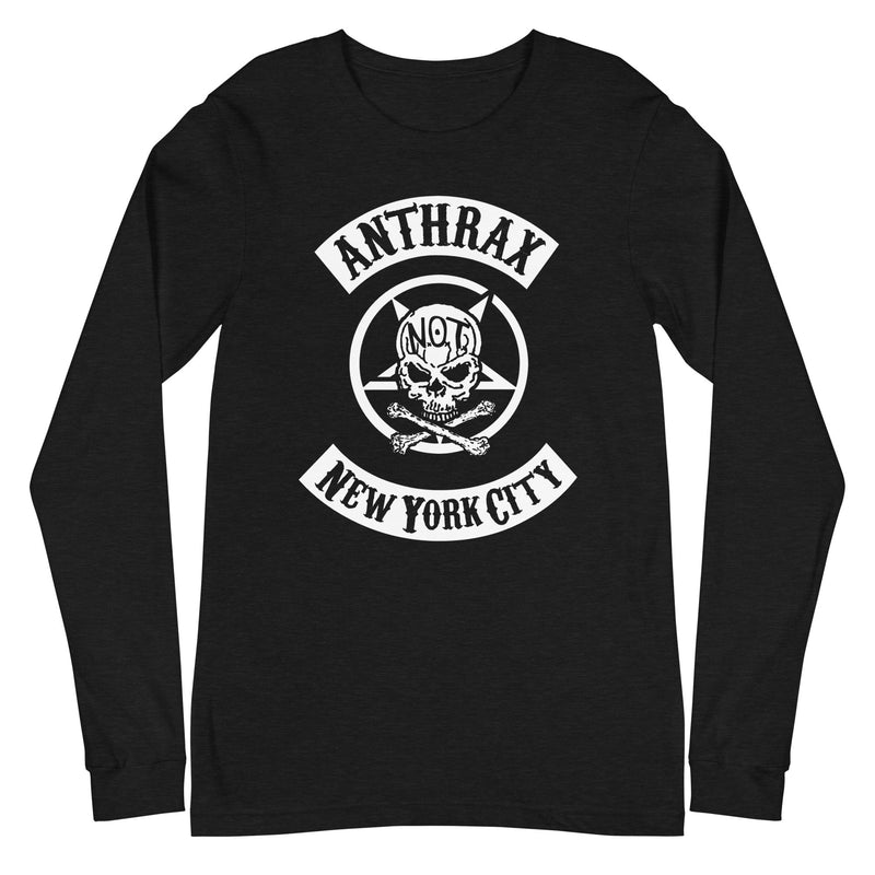 Anthrax - New York City Long Sleeve T-Shirt - Black
