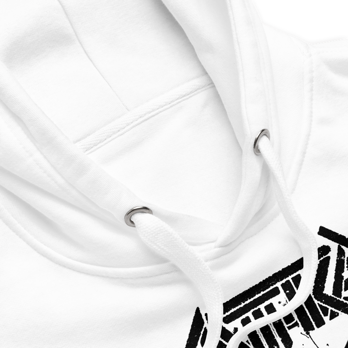 Anthrax - Pentagram Logo Hoodie - White