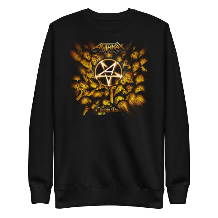 Anthrax - Pentagram Logo Sweatshirt - Black