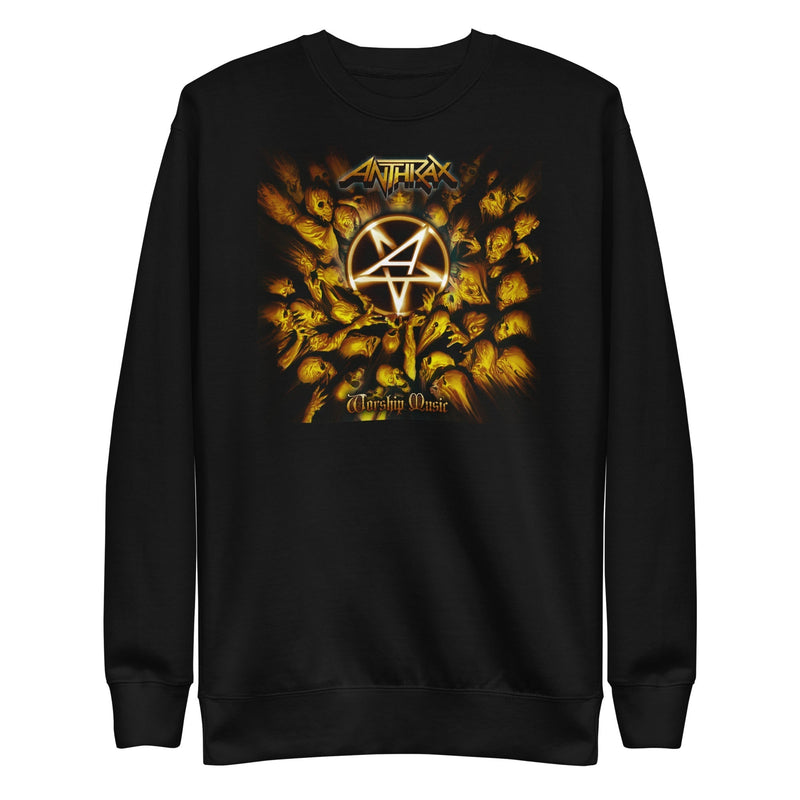 Anthrax - Pentagram Logo Sweatshirt - Black