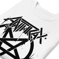 Anthrax - Pentagram Logo Sweatshirt - White