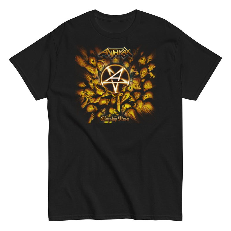 Anthrax - Pentagram Logo T-Shirt - Black