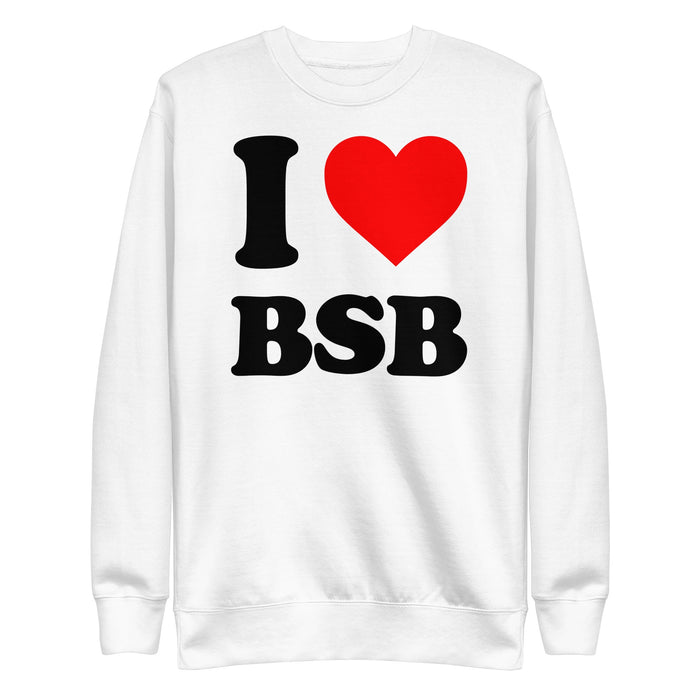 Backstreet Boys - Love BSB White Sweatshirt - White