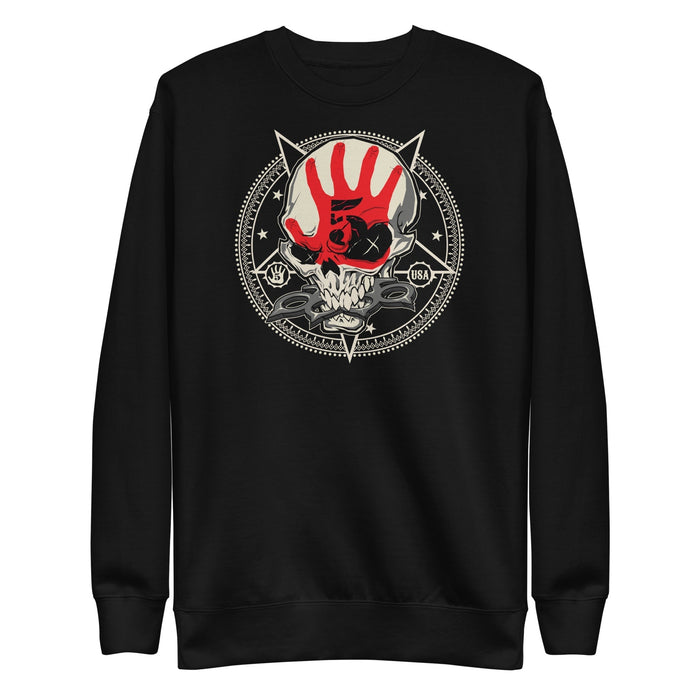 Five Finger Death Punch - Circle Logo Sweatshirt - Black