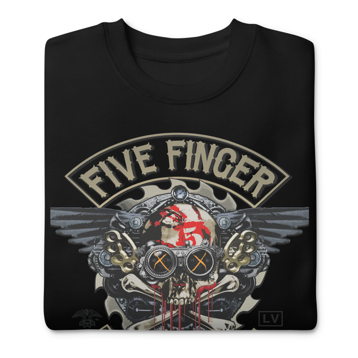 Five Finger Death Punch - Crossbones Sweatshirt - Black